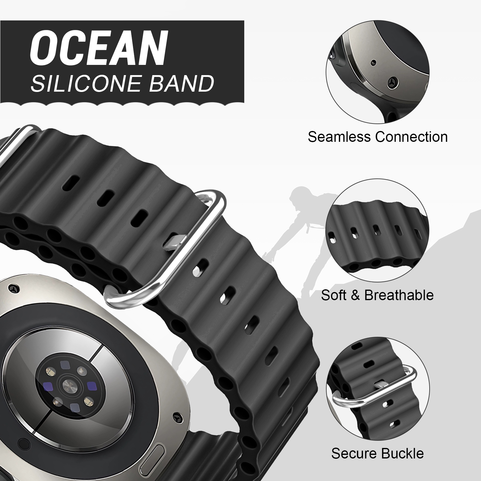 Ocean Band For Samsung Galaxy  – Samsung Smartwatch Ultra Accessories Bewertung und Preis