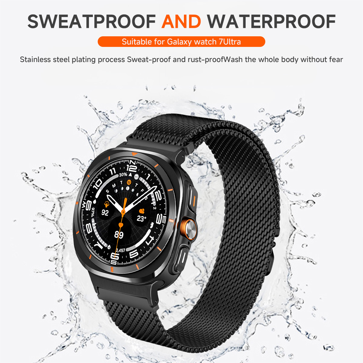 Milanese Metal Strap for Samsu – Samsung Smartwatch Ultra Accessories Bewertung und Preis