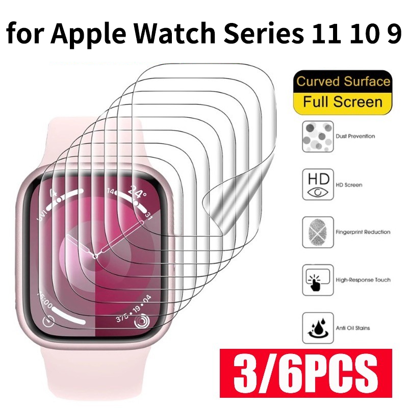 6pcs Screen Protector Film for – Watch Case Bumper Bewertung und Preis