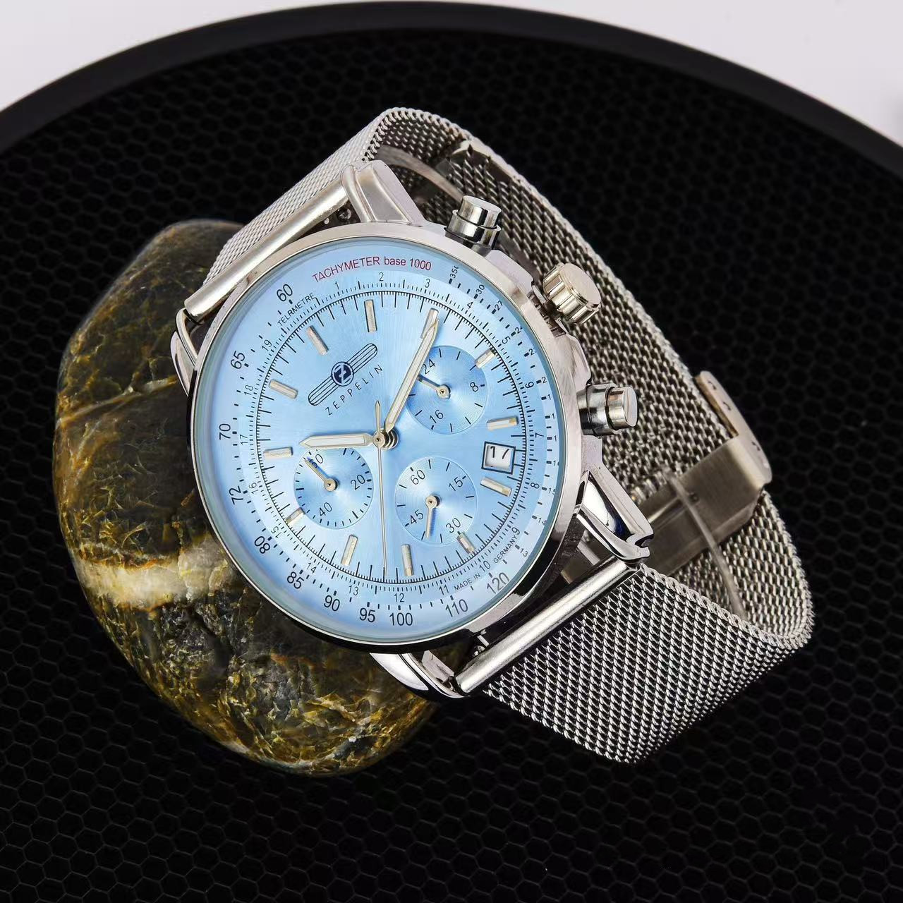 2026 New Collection Zeppelin M – Stainless Mesh Band Bewertung und Preis